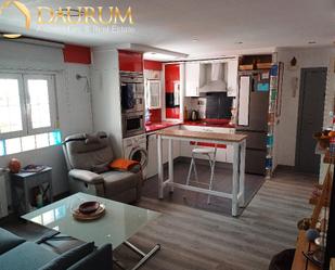 Kitchen of Flat for sale in  Madrid Capital  with Air Conditioner, Heating and Terrace