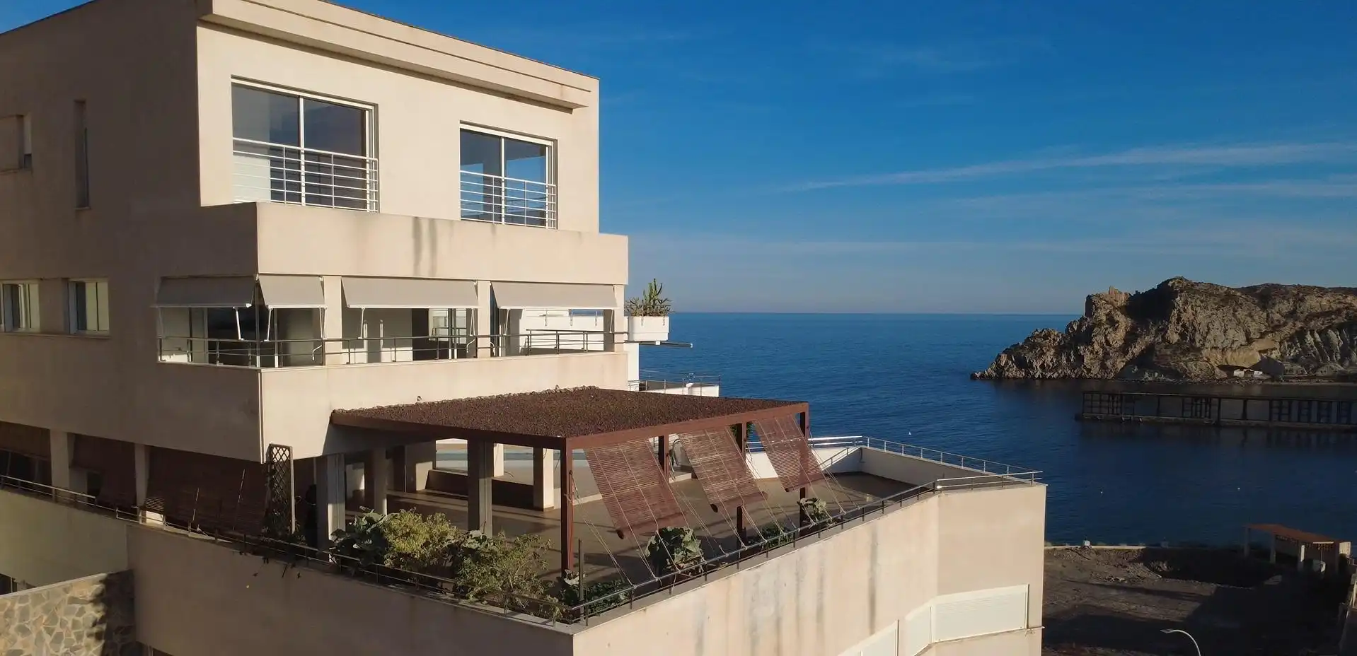 Terrassa de Casa o xalet en venda en Águilas amb Aire condicionat, Calefacció i Jardí privat