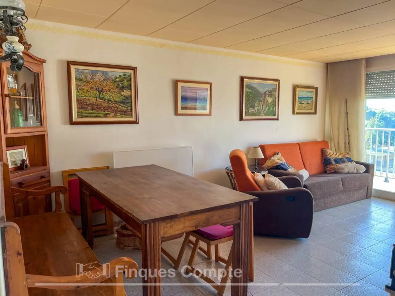 Comedor de Apartamento en venta en Roda de Berà con Aire acondicionado y Terraza
