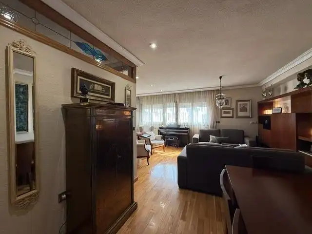 Sala de estar de Piso en venta en Murcia con Aire acondicionado, Calefacción y Parquet