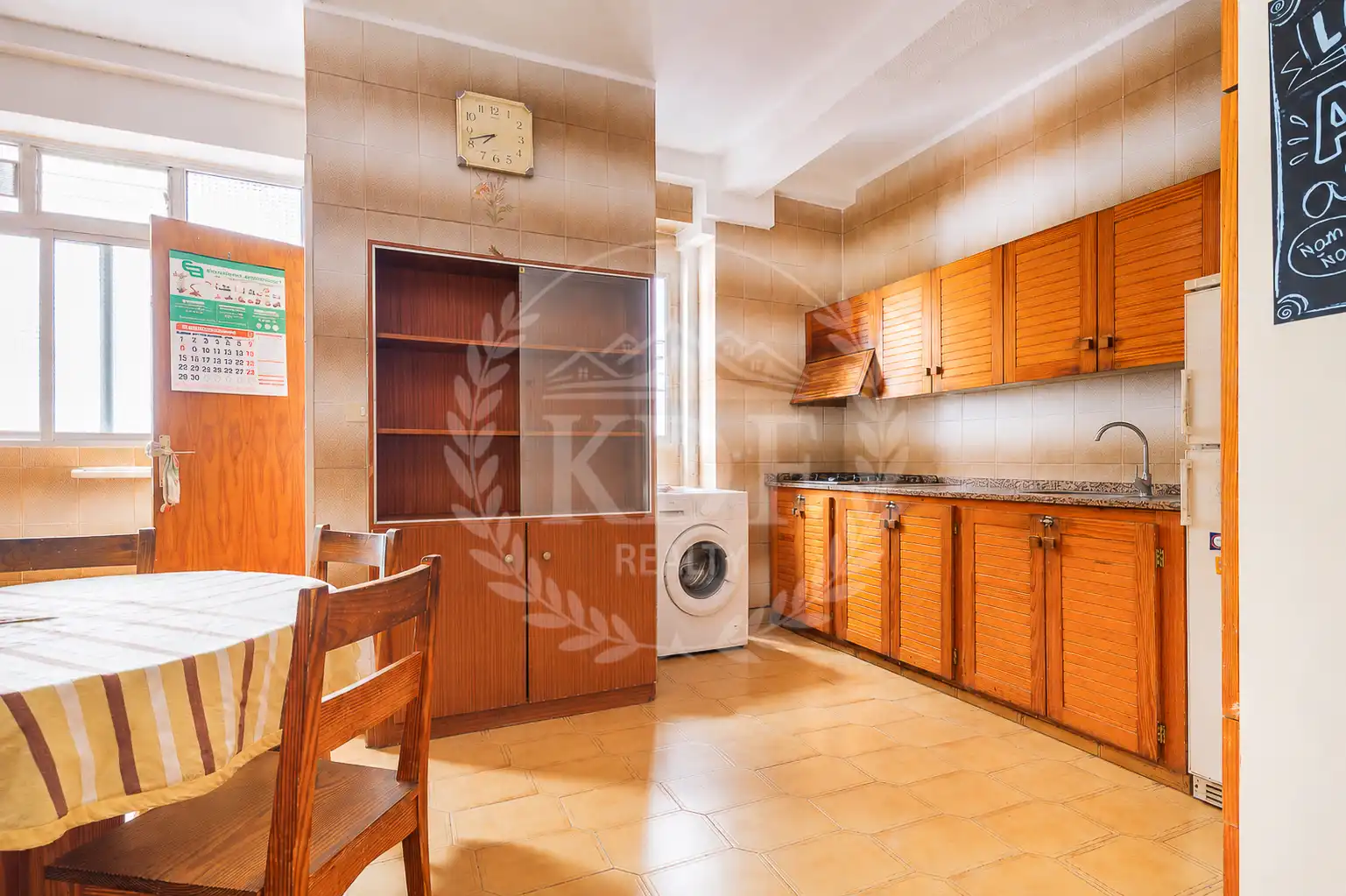 Kitchen of Flat for sale in Santa Cruz de Tenerife  with Furnished, Washing machine and TV