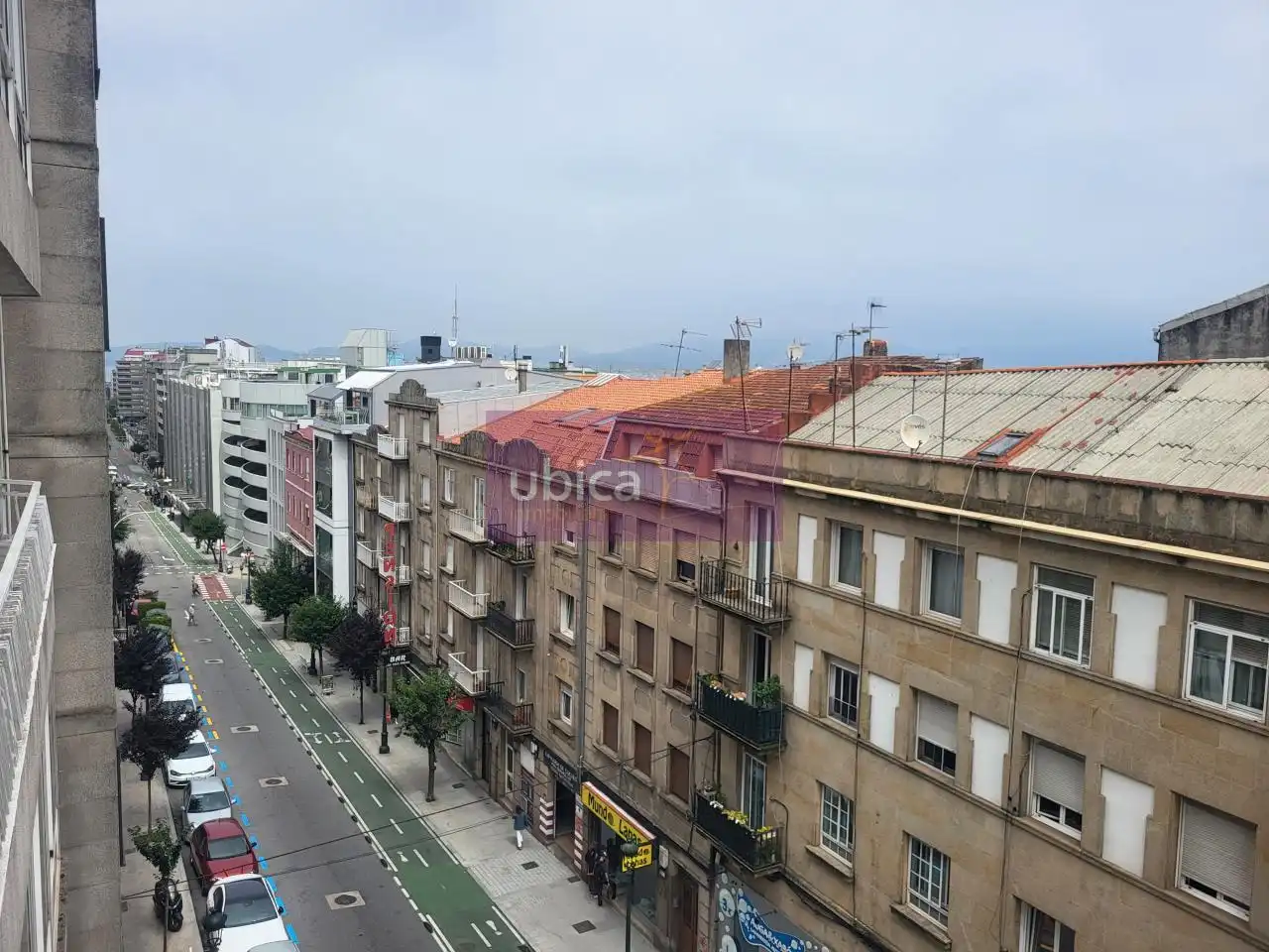 Exterior view of Flat for sale in Vigo   with Heating, Parquet flooring and Terrace