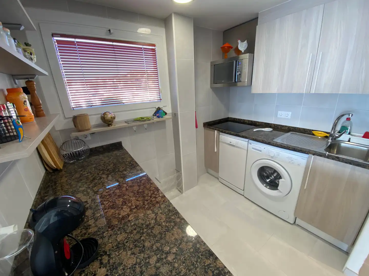Cocina de Apartamento en venta en Calonge i Sant Antoni con Terraza, Amueblado y Horno