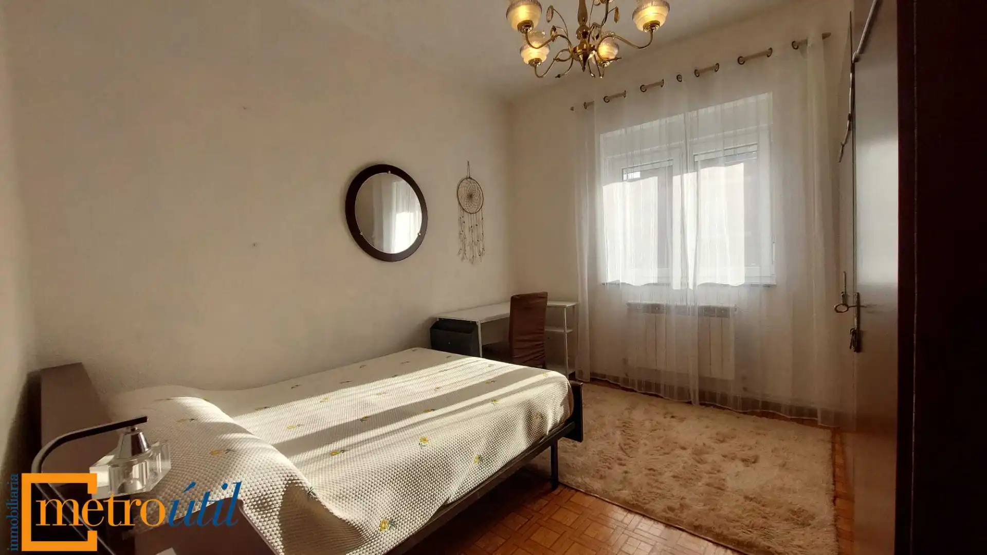 Bedroom of Flat for rent in Salamanca  with Heating and Furnished