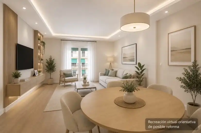 Sala d'estar de Pis en venda en Sevilla amb Calefacció, Terrassa i Balcó