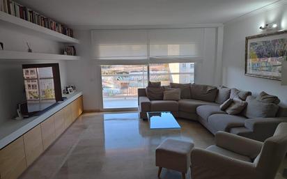 Living room of Flat for sale in  Palma de Mallorca  with Air Conditioner, Heating and Parquet flooring