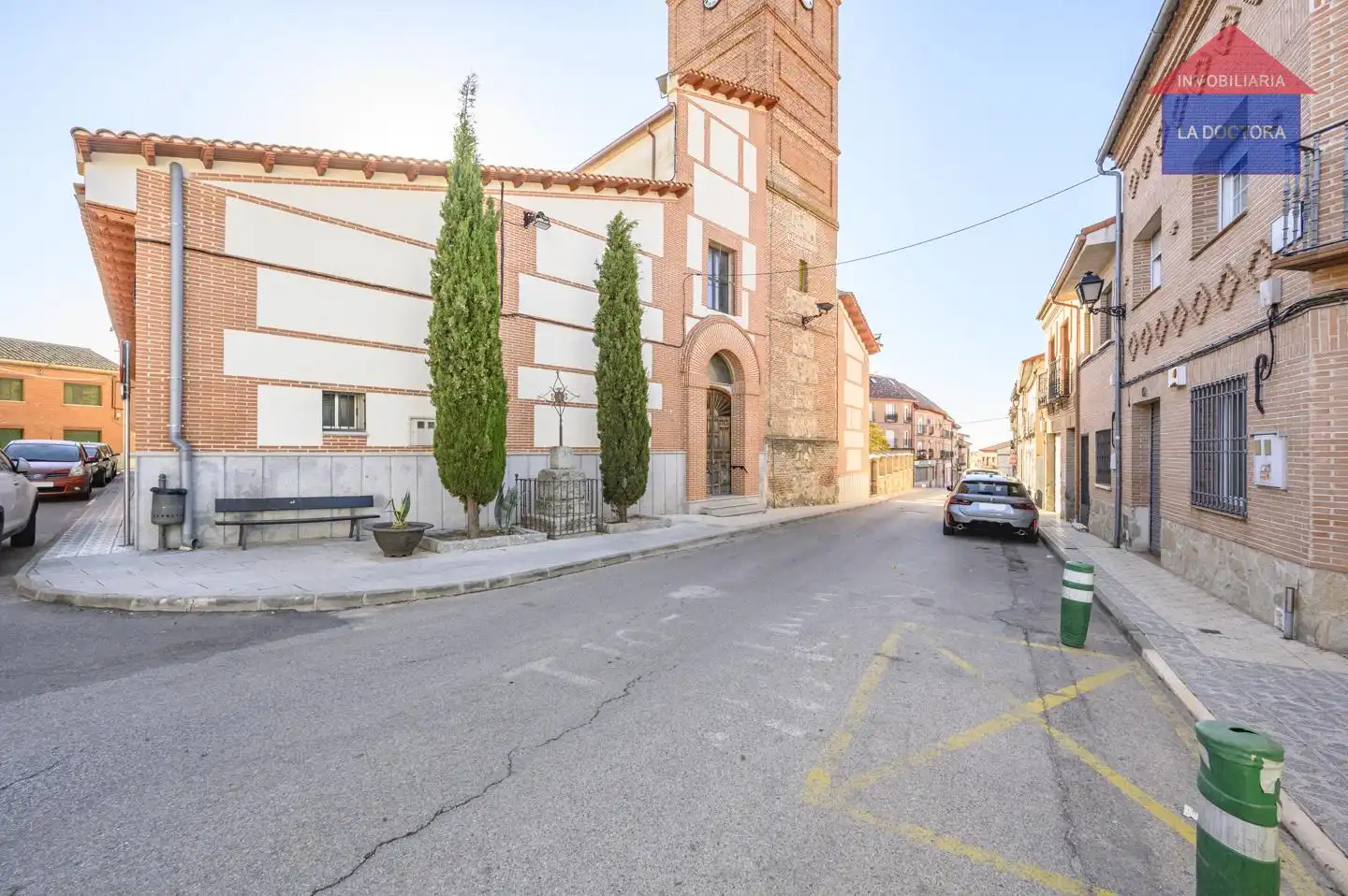Vista exterior de Piso en venta en Valmojado con Aire acondicionado, Calefacción y Terraza