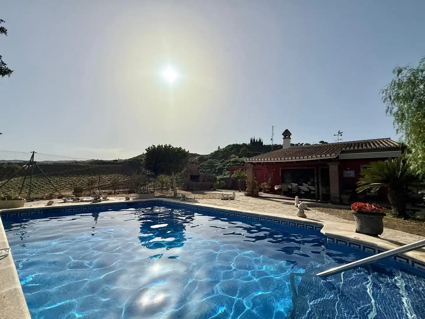Swimming pool of Country homes for sale in Cútar  with Air Conditioner, Private garden and Terrace