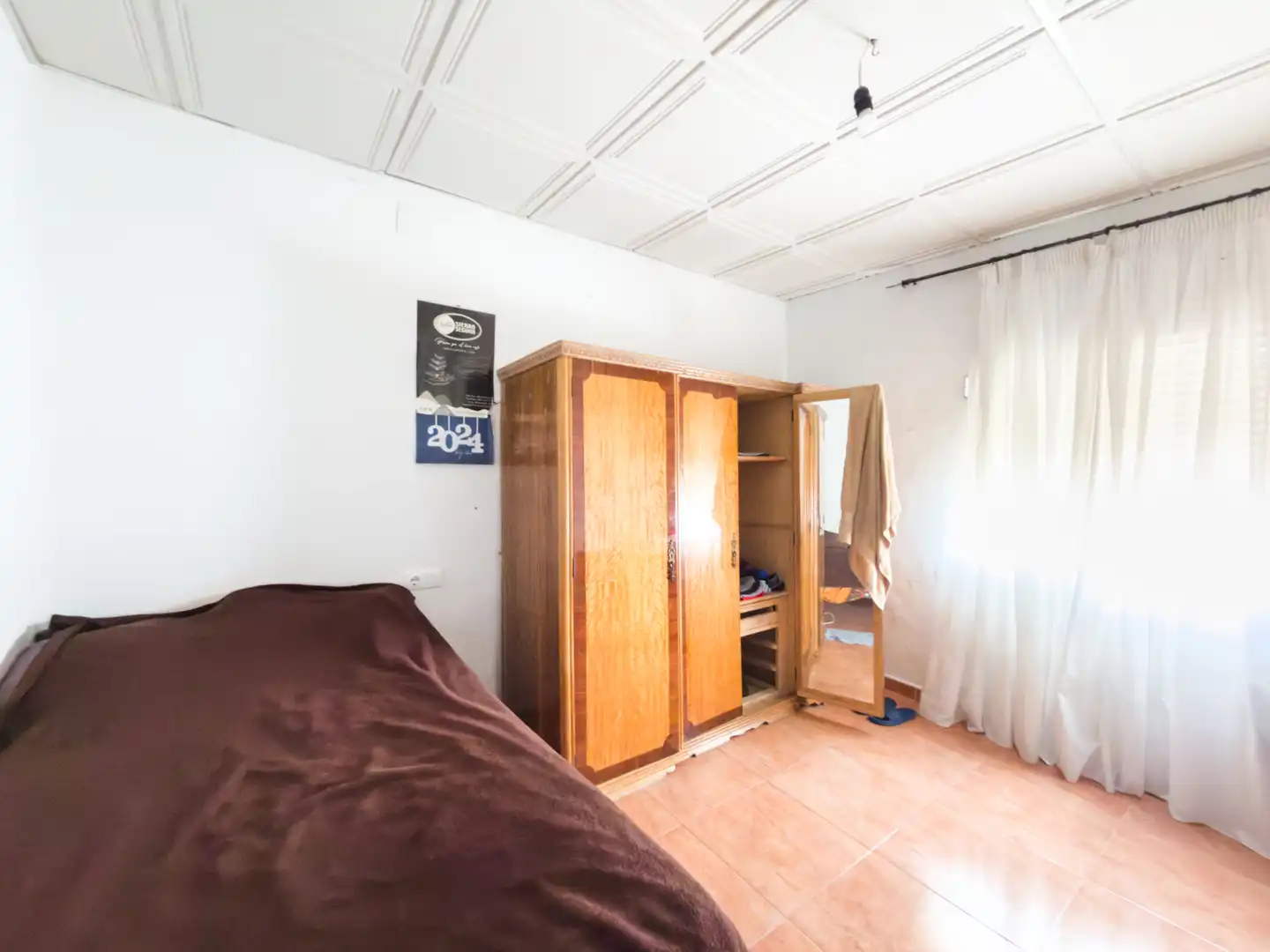 Schlafzimmer von Haus oder Chalet zum Verkauf in Zújar mit Möbliert, Ofen und Waschmaschine
