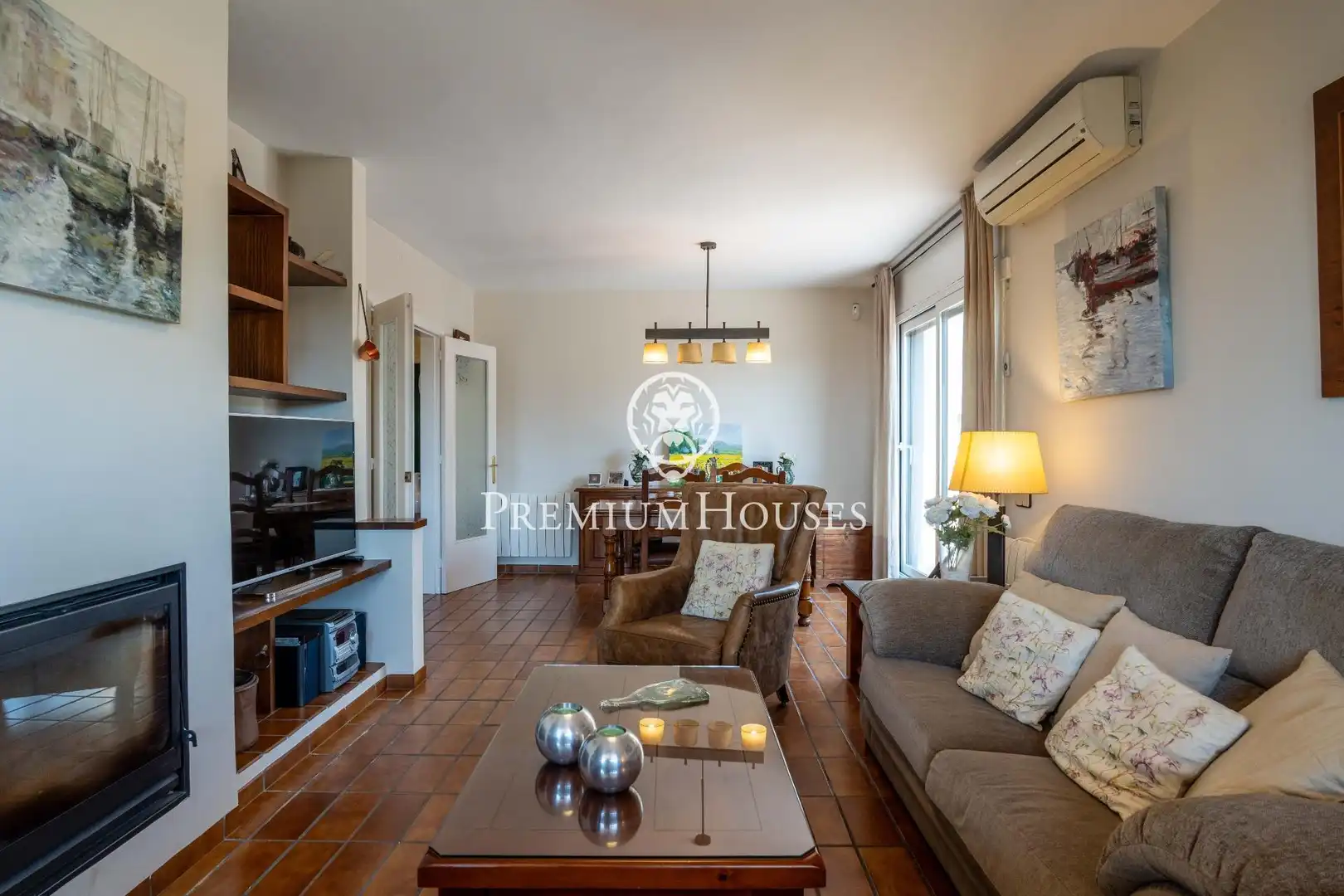 Living room of Houses for sale in Calafell  with Air Conditioner, Heating and Private garden