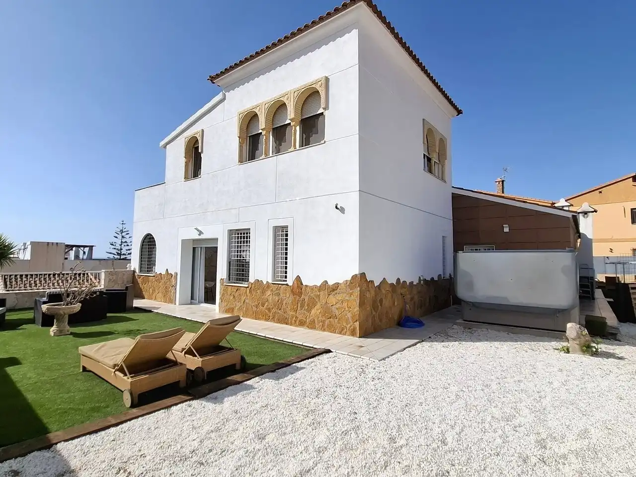 Vista exterior de Casa o chalet en venta en Cuevas del Almanzora con Terraza
