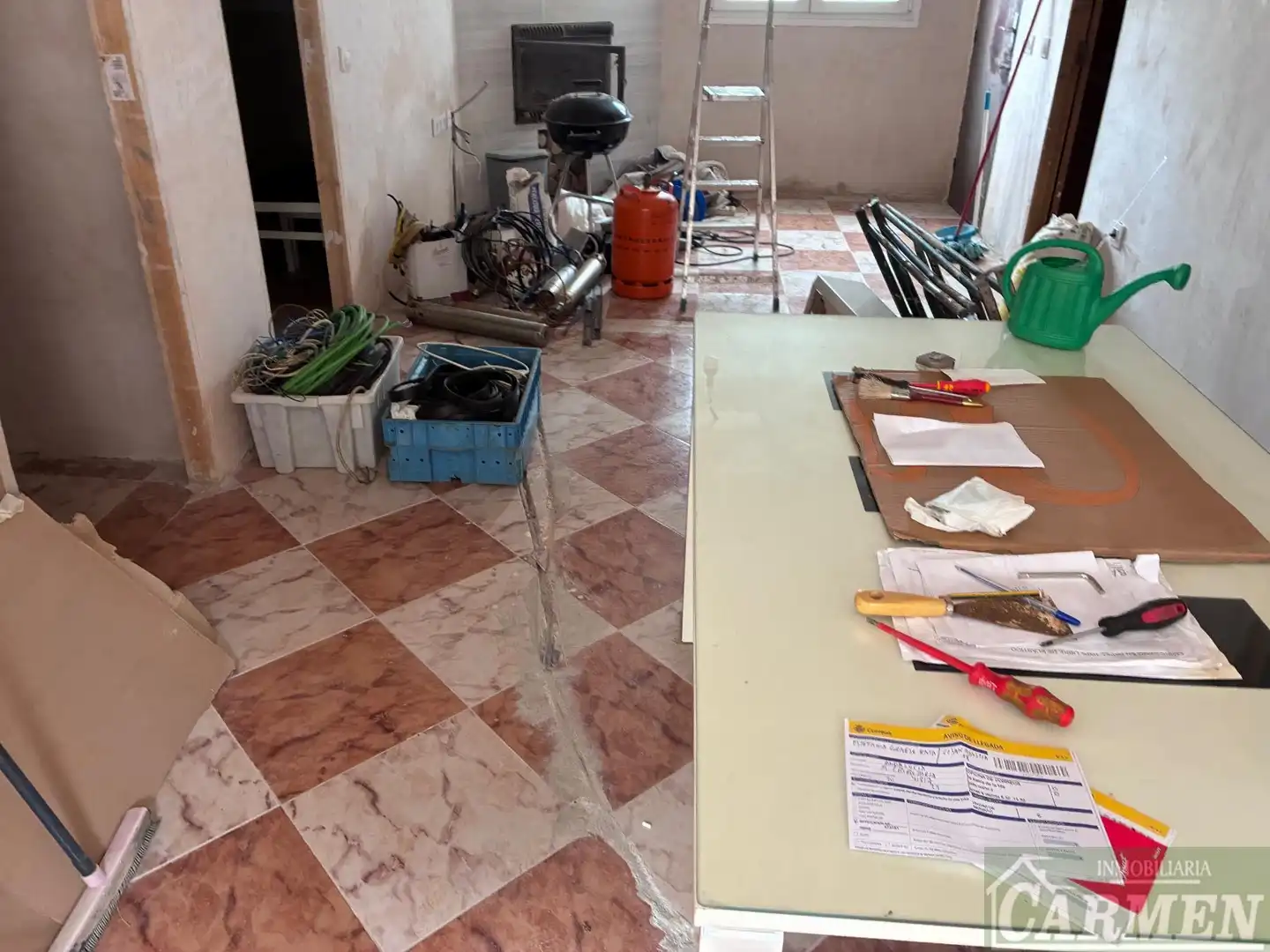 Cuina de Casa adosada en venda en Jerez de la Frontera amb Calefacció