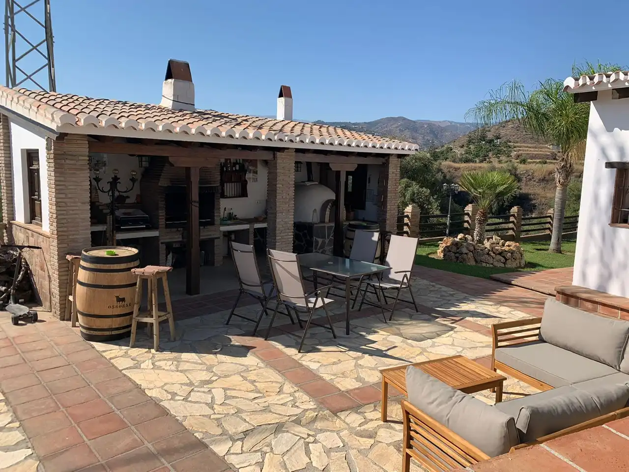 Terraza de Casa o chalet en venta en Torrox con Jardín privado, Terraza y Piscina