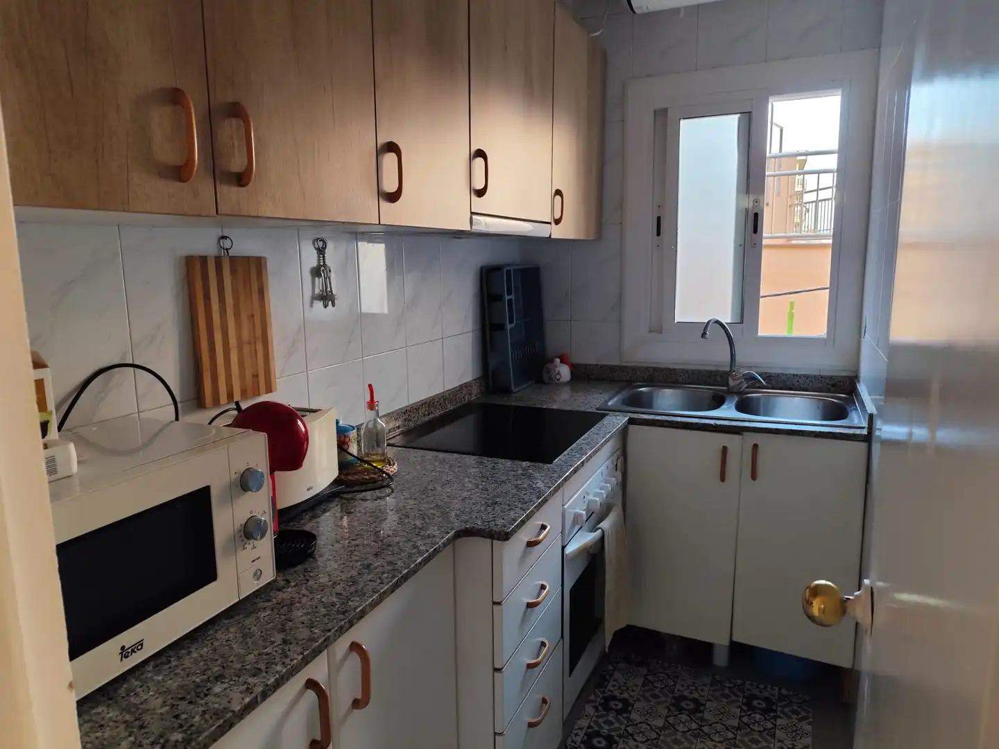 Kitchen of Flat for rent in Calonge i Sant Antoni  with Air Conditioner, Heating and Furnished