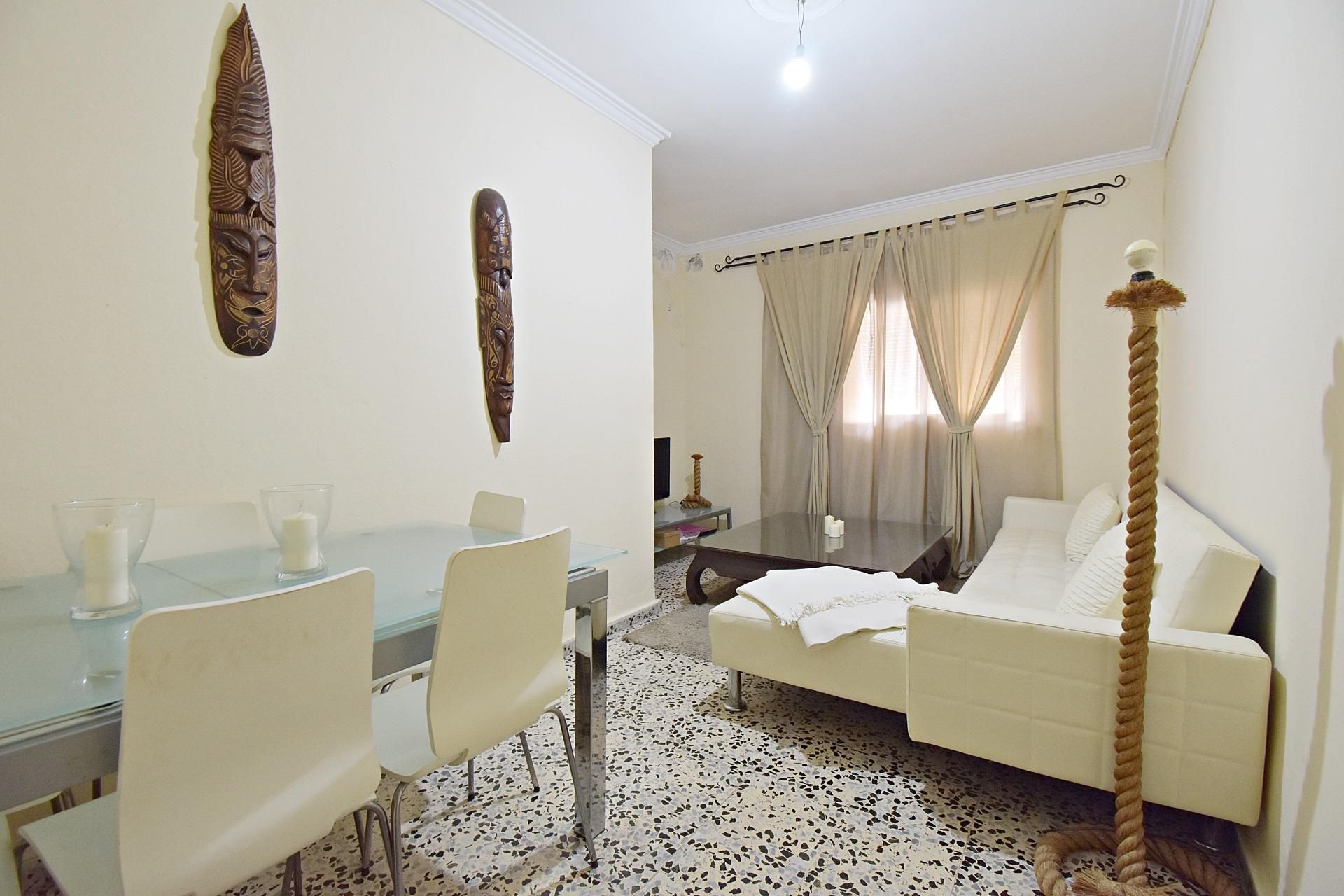 Living room of Flat for sale in Jerez de la Frontera  with Terrace and Storage room