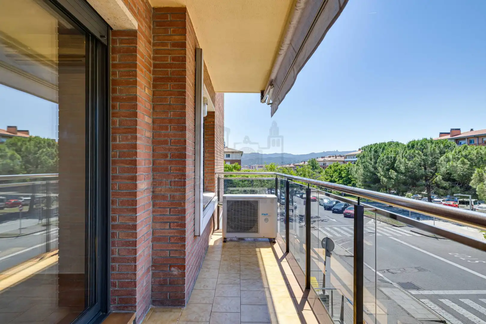 Balcony of Flat for sale in Sant Cugat del Vallès  with Air Conditioner, Heating and Parquet flooring