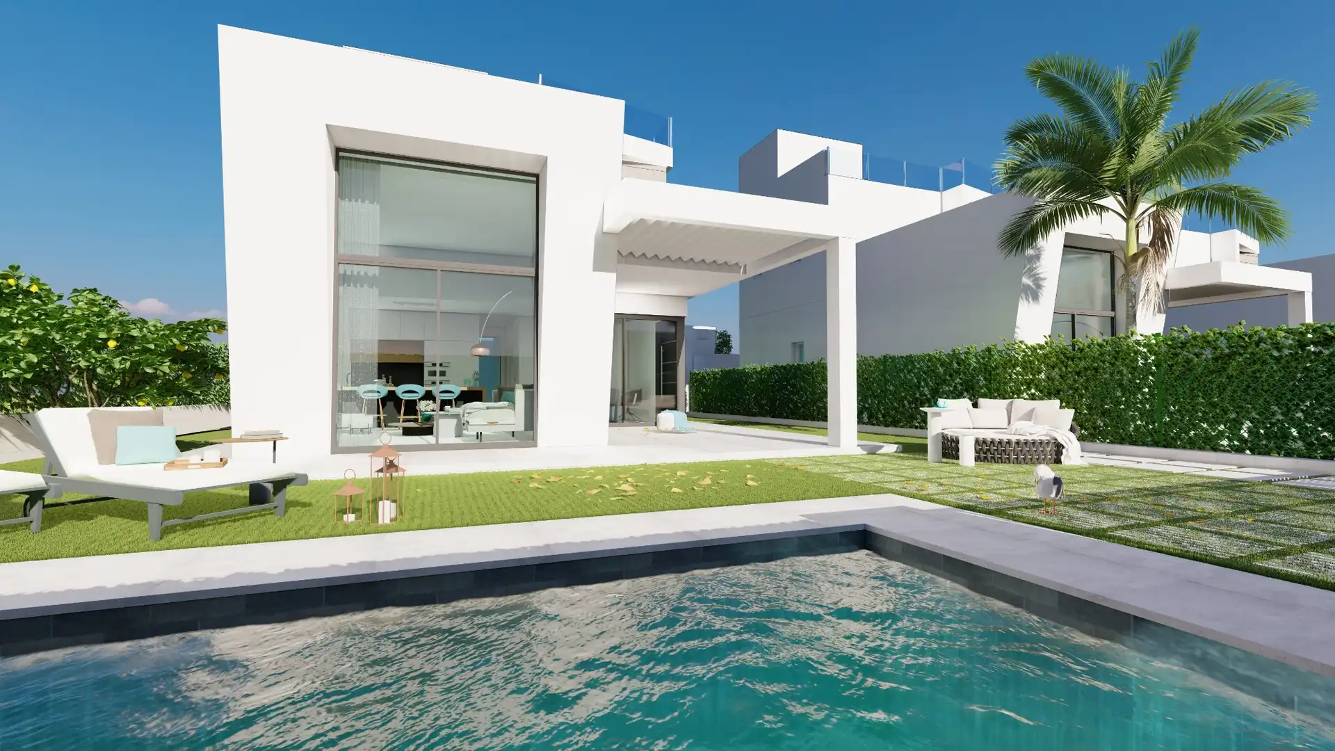 Casa amb piscina en venda a Balcón de Finestrat - Terra Marina