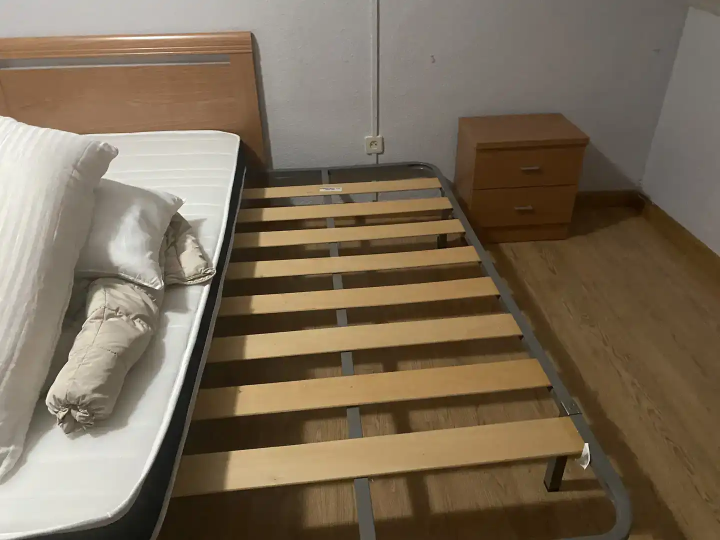 Schlafzimmer von Wohnung zur Miete in Aranjuez mit Klimaanlage, Parkett und Möbliert