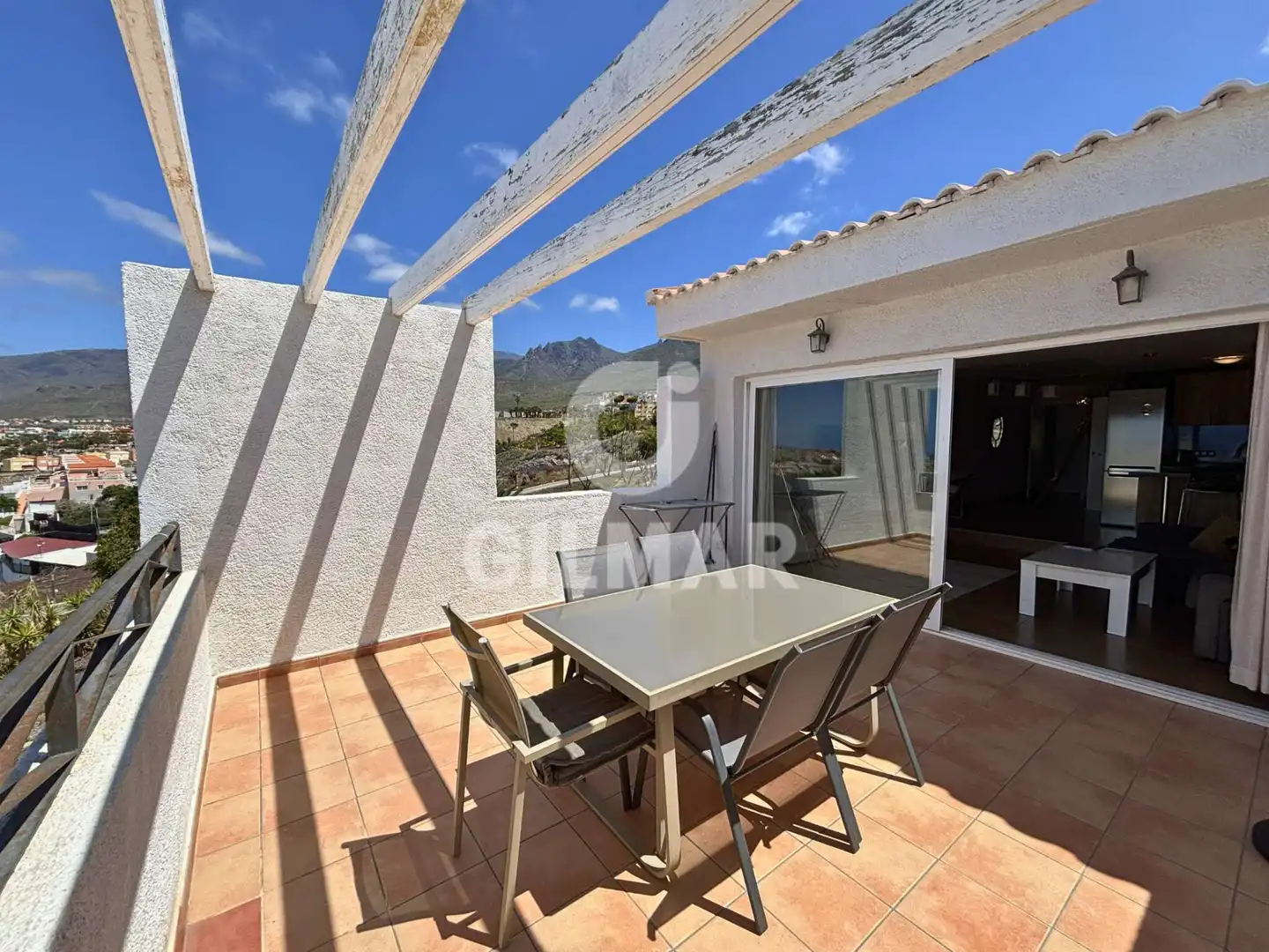 Terrasse von Maisonette zum Verkauf in Adeje mit Terrasse, Möbliert und Gemeinschaftspool