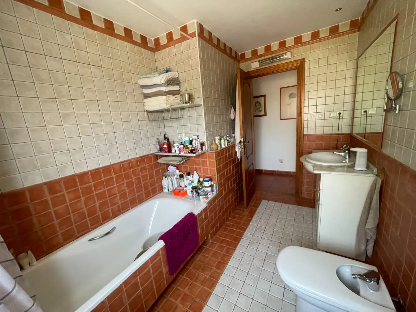 Bathroom of Flat for sale in Málaga  with Storage room