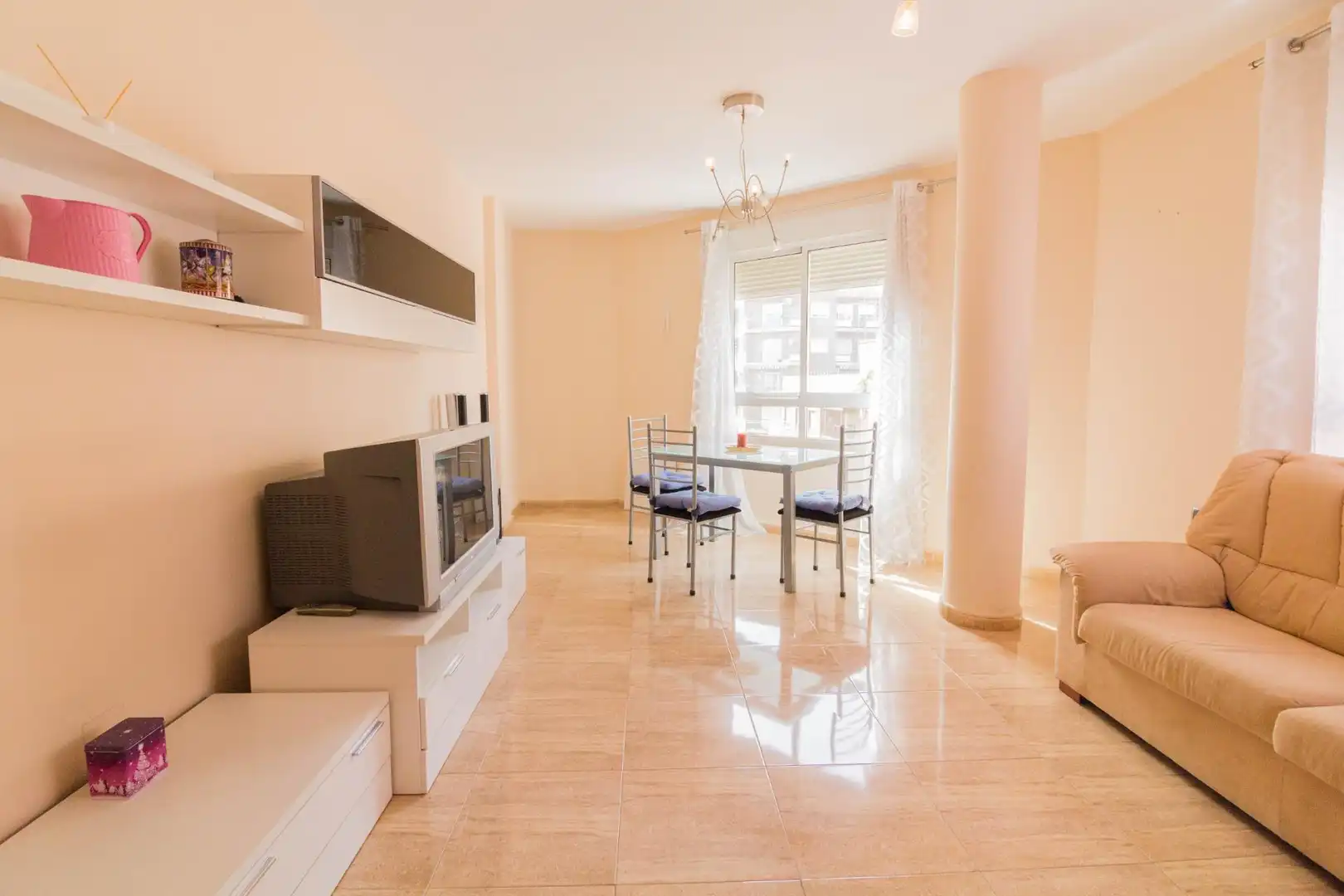 Living room of Flat for sale in Callosa de Segura  with Air Conditioner, Terrace and Balcony