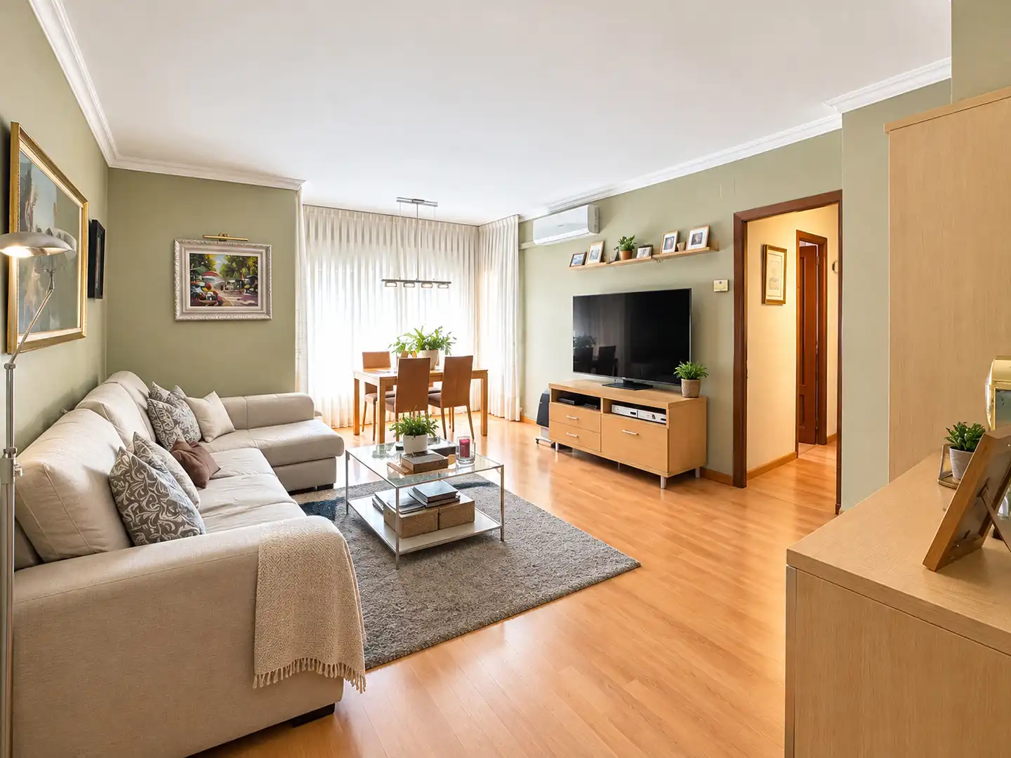 Sala de estar de Piso en venta en Sant Martí