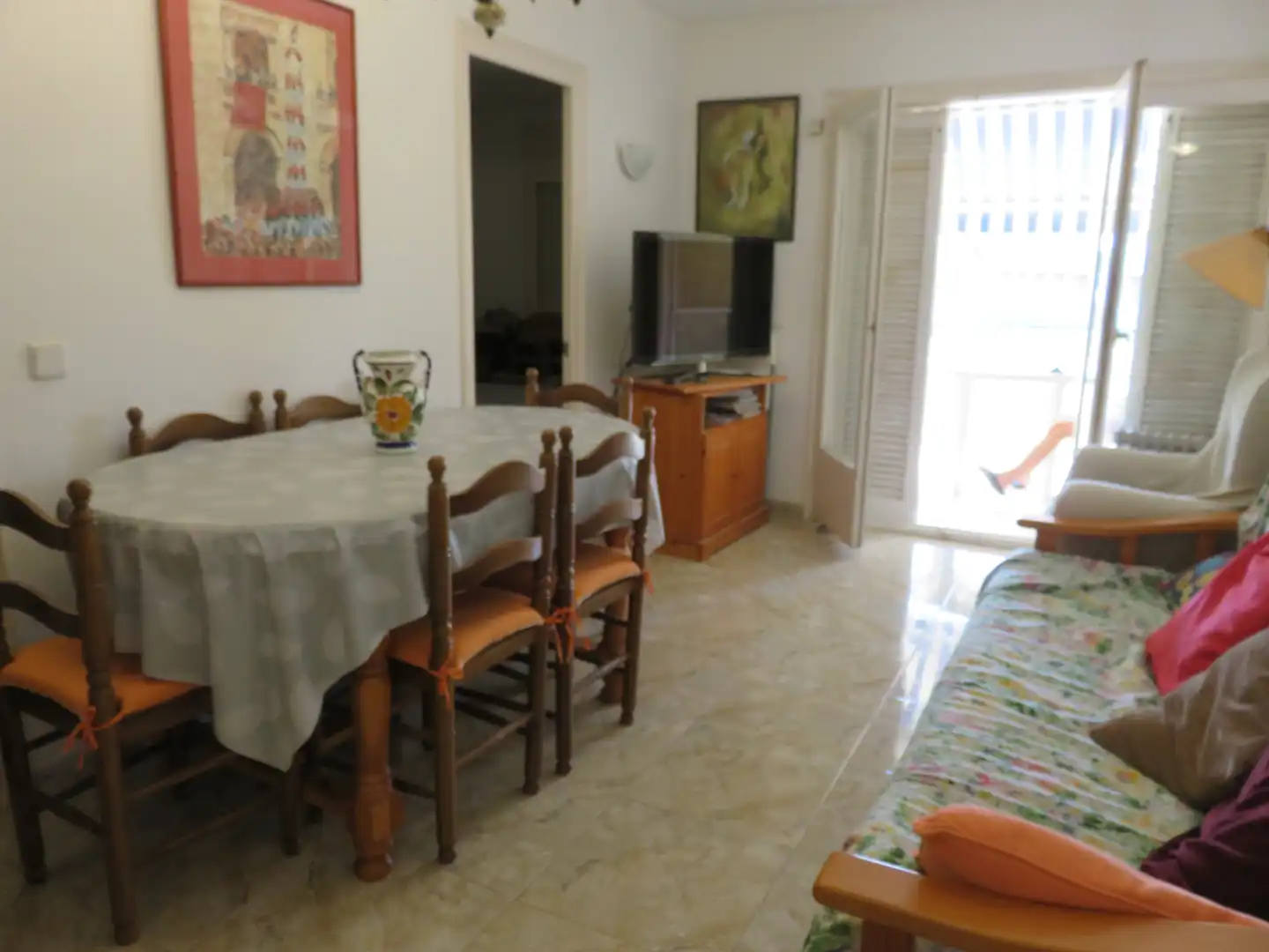 Esszimmer von Wohnungen zum Verkauf in L'Estartit mit Terrasse, Möbliert und Gemeinschaftspool