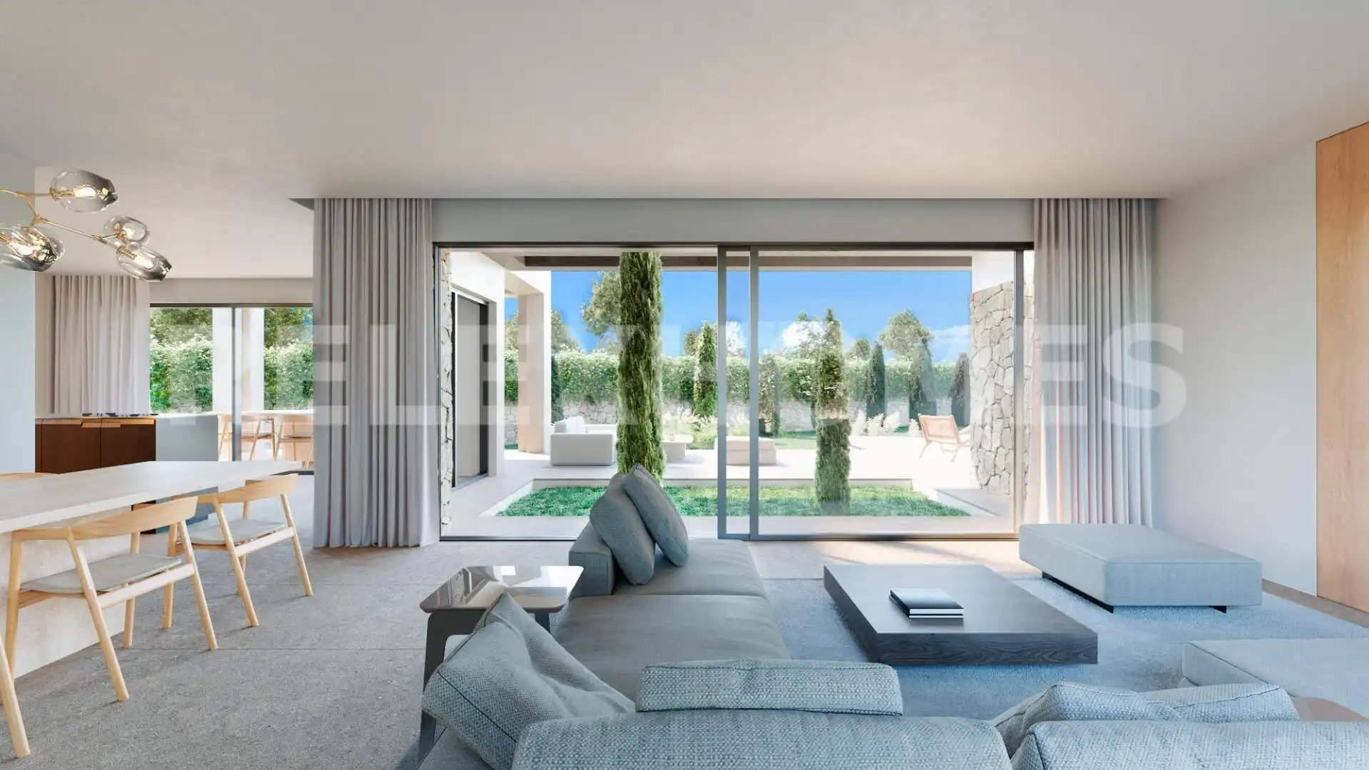 Living room of Houses for sale in Jávea / Xàbia  with Air Conditioner, Heating and Private garden