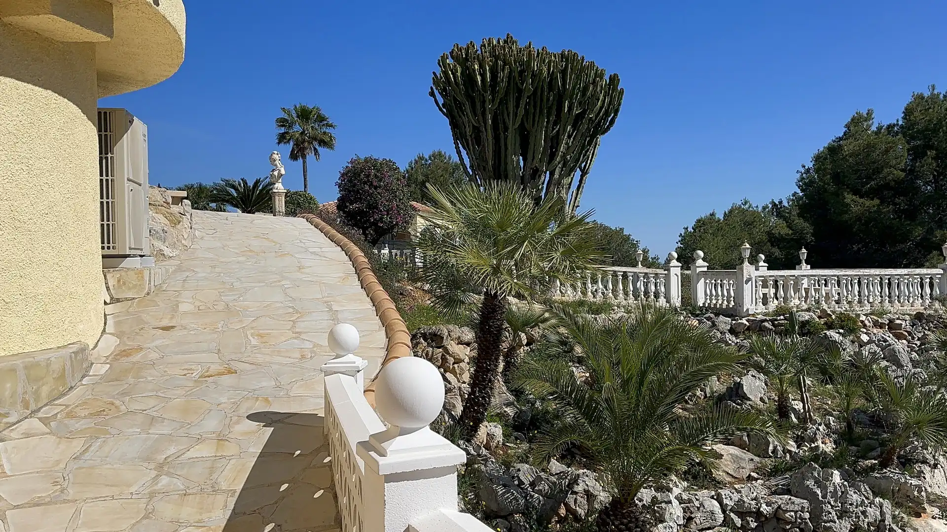 Garden of Houses for sale in Dénia  with Air Conditioner, Private garden and Terrace