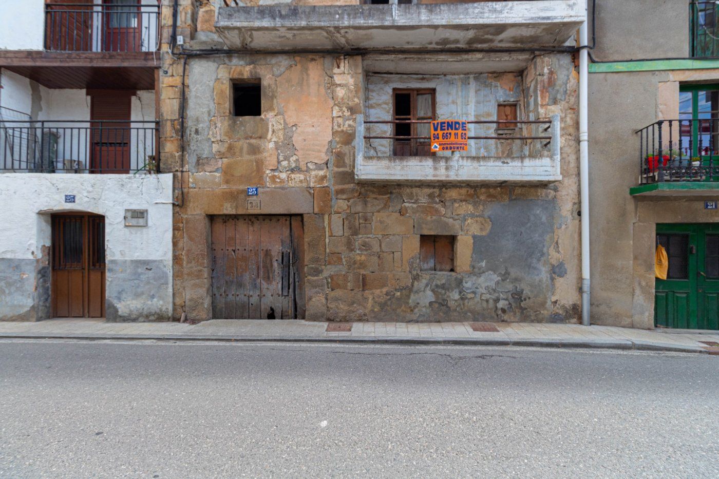 Vista exterior de Casa adosada en venda en Trucios-Turtzioz amb Terrassa