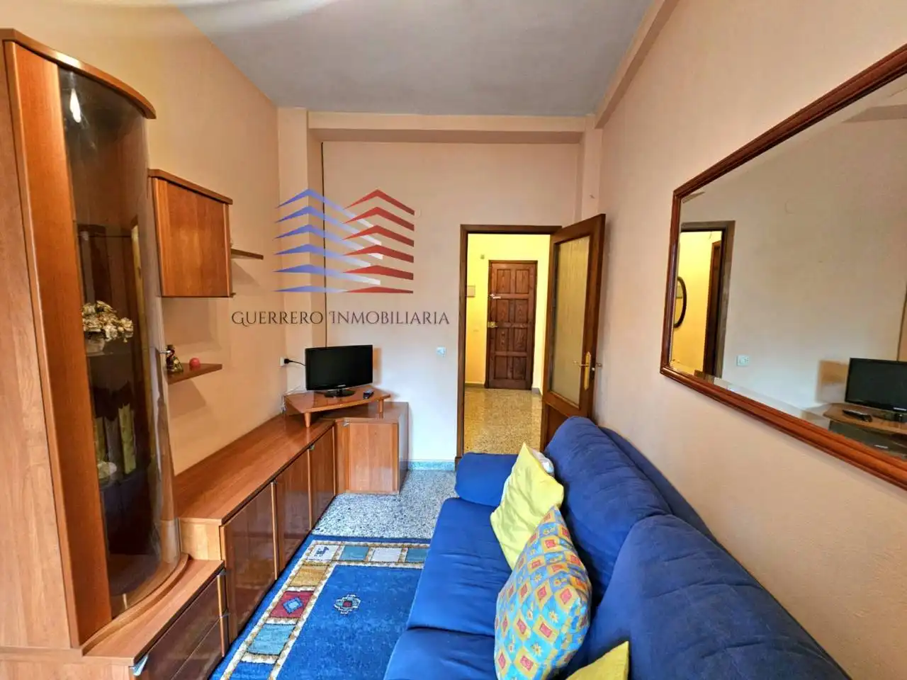 Sala d'estar de Apartament de lloguer en Ourense Capital  amb Calefacció, Terrassa i Traster