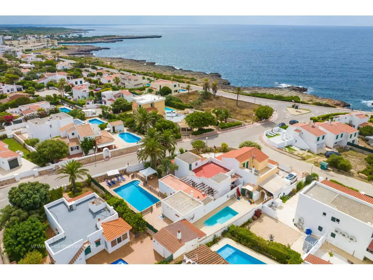 Vista exterior de Casa o chalet en venta en Ciutadella de Menorca con Jardín privado y Piscina