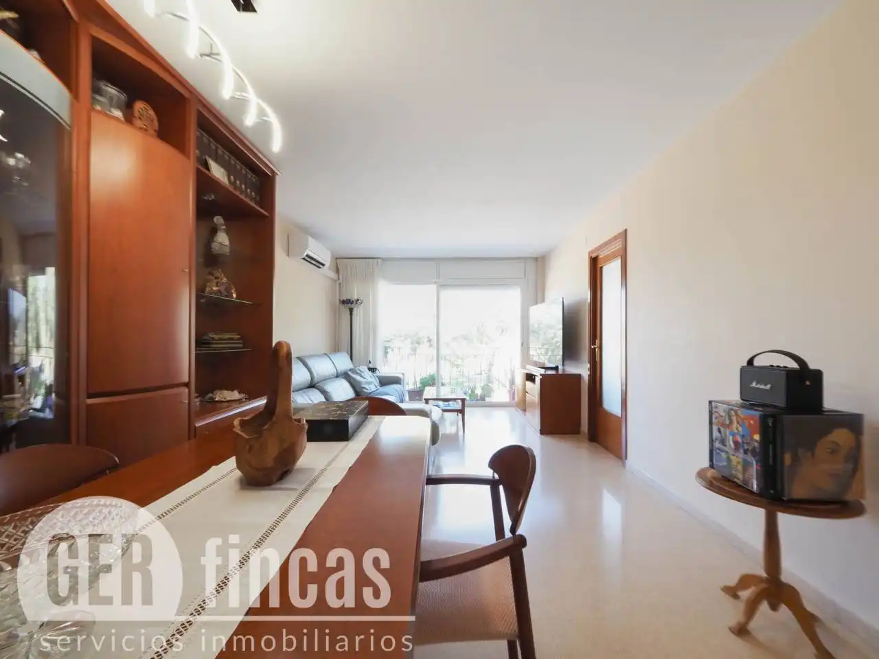 Sala de estar de Piso en venta en Terrassa con Aire acondicionado, Calefacción y Balcón