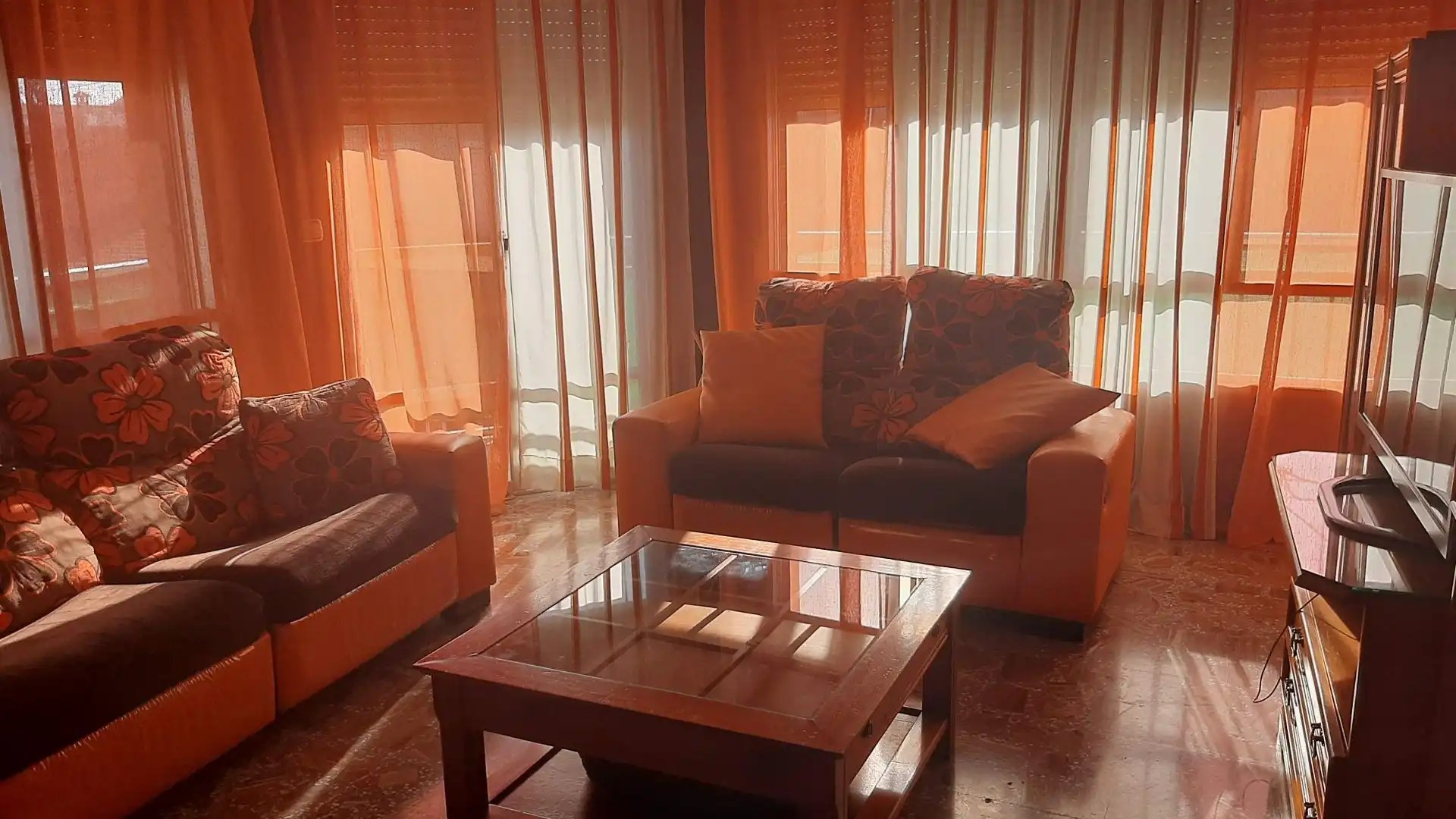 Sala d'estar de Pis en venda en Murcia amb Aire condicionat, Calefacció i Terrassa