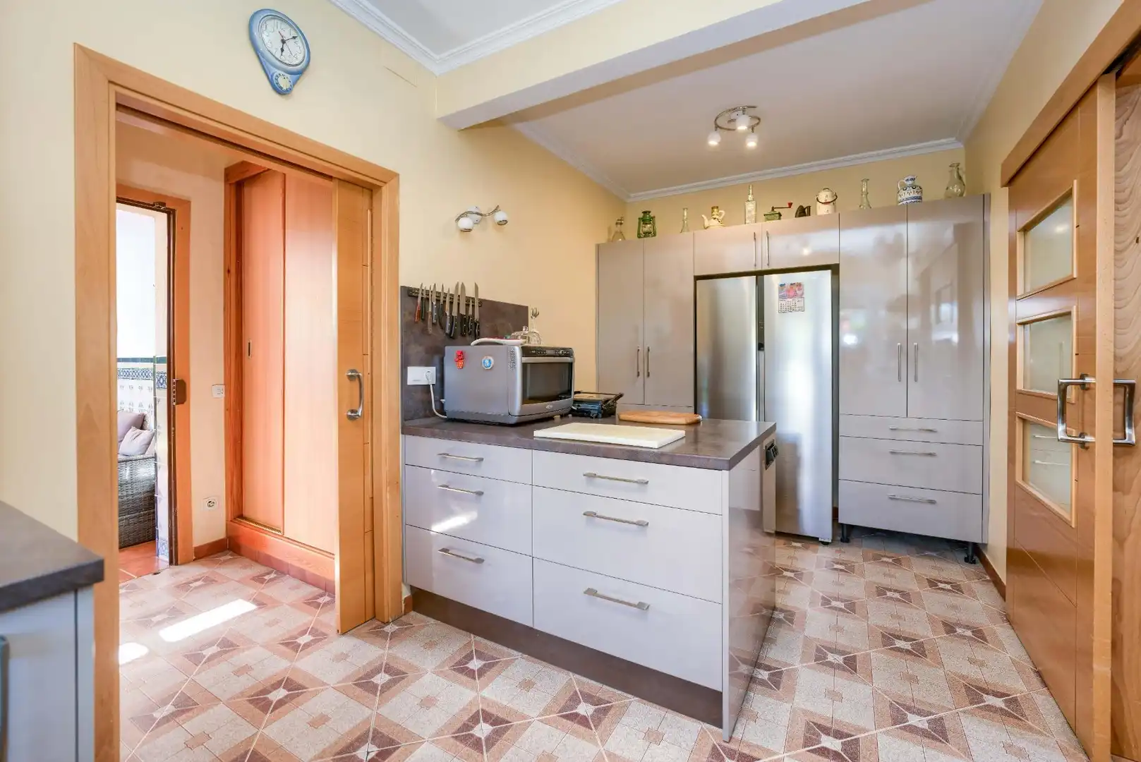 Kitchen of Houses for sale in Palomares del Río  with Air Conditioner, Heating and Private garden