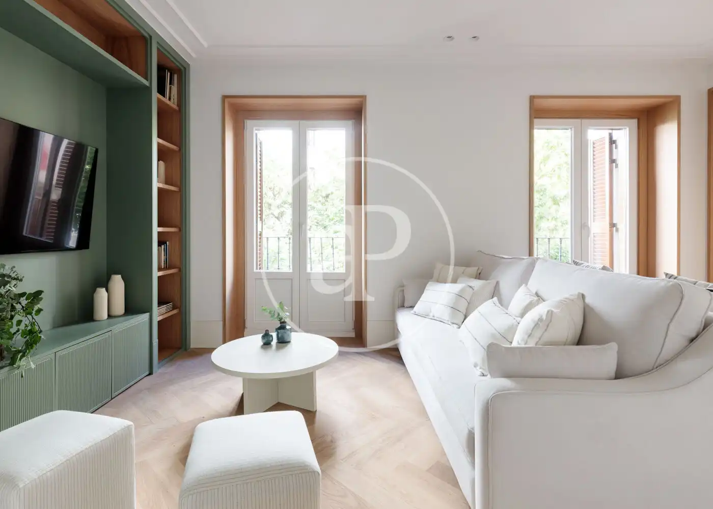 Sala de estar de Piso en venta en Madrid con Aire acondicionado, Calefacción y Amueblado
