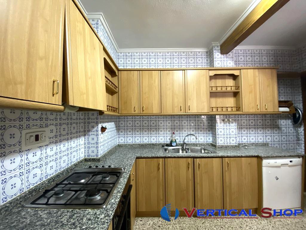 Kitchen of Flat for sale in Caudete  with Air Conditioner and Heating