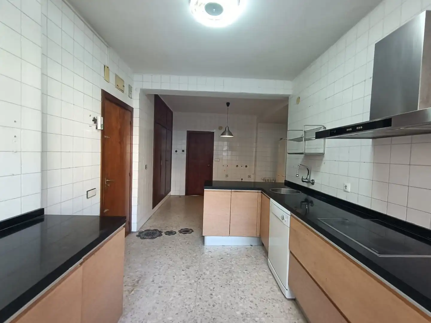 Kitchen of Flat for sale in Oviedo   with Heating, Terrace and Storage room