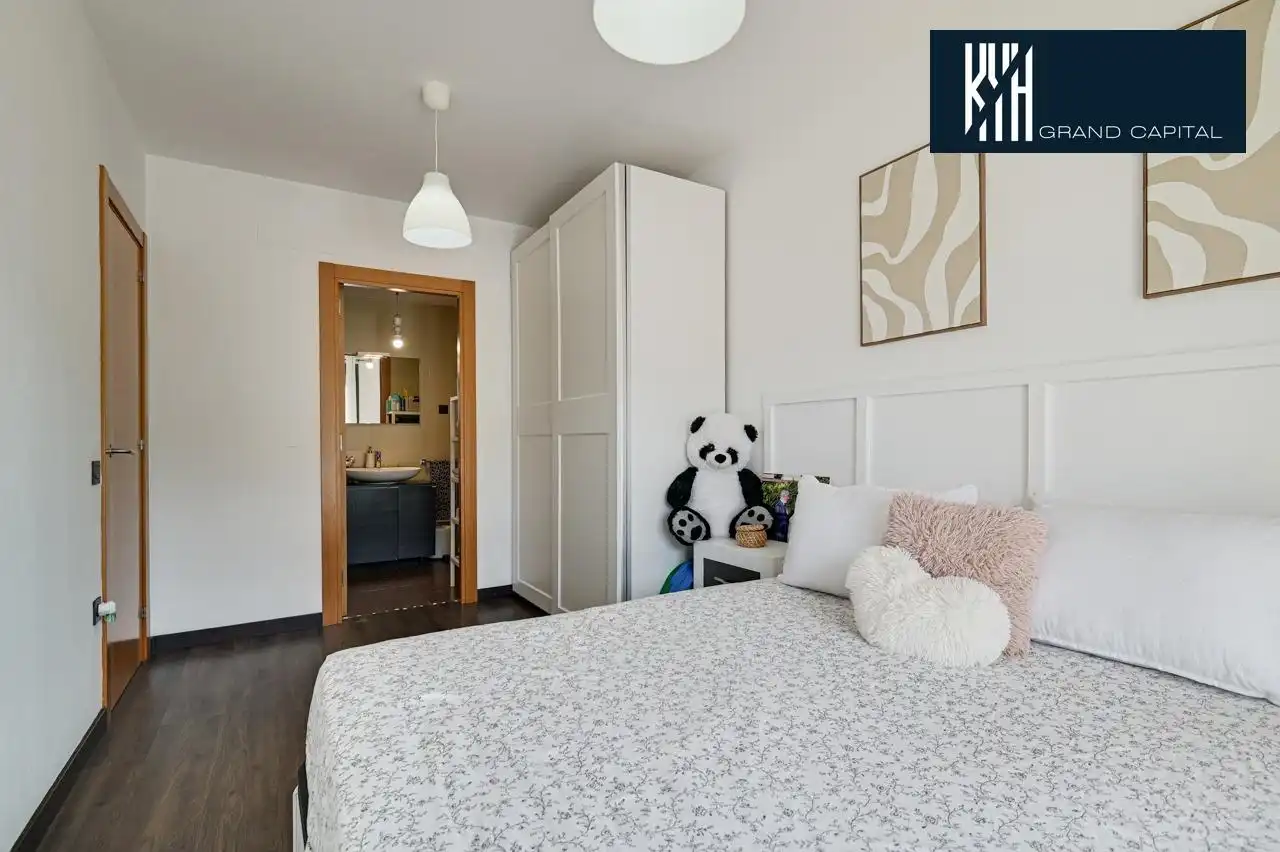 Bedroom of Flat for sale in Malgrat de Mar  with Air Conditioner, Heating and Balcony
