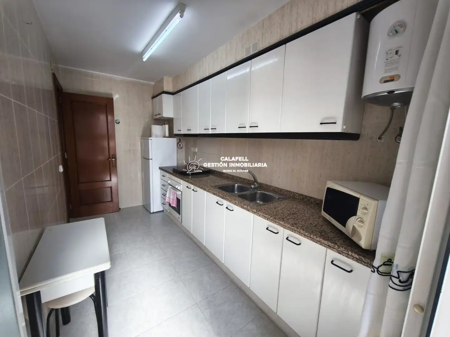 Küche von Wohnung zur Miete in Calafell mit Klimaanlage, Heizung und Terrasse