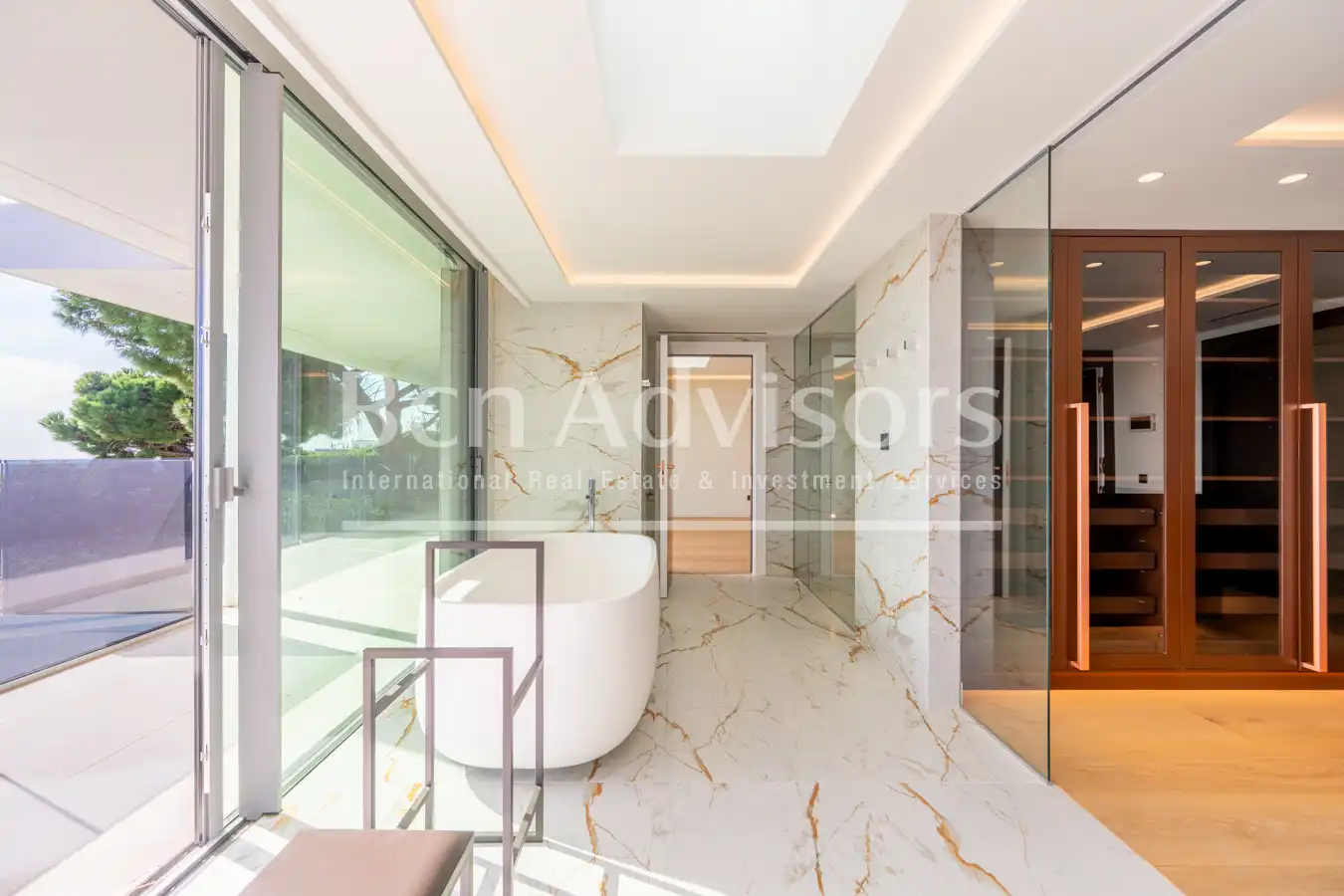 Baño de Casa o chalet en venta en Barcelona con Aire acondicionado, Calefacción y Jardín privado