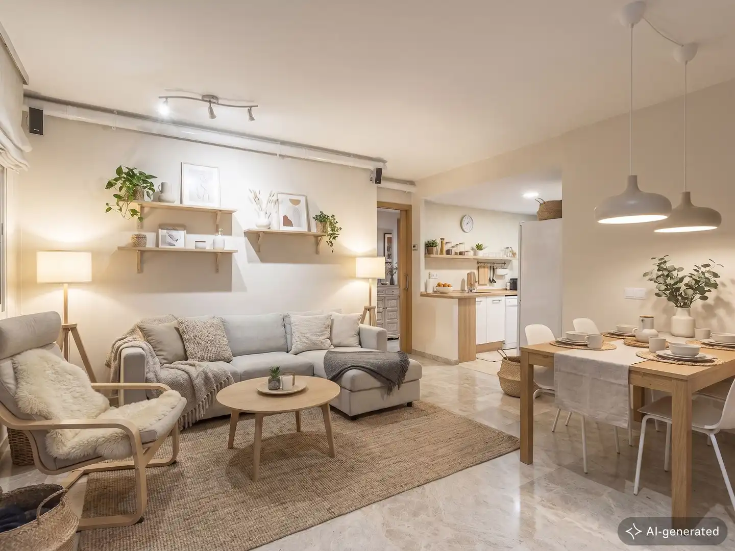 Sala d'estar de Pis en venda en Barcelona amb Calefacció, Parquet i Terrassa