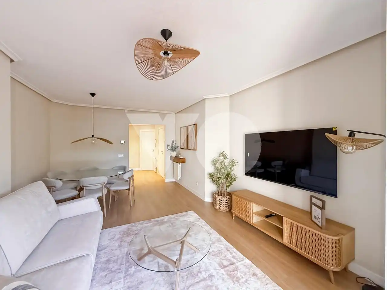 Wohnzimmer von Erdgeschoss zur Miete in Majadahonda mit Heizung, Privatgarten und Terrasse