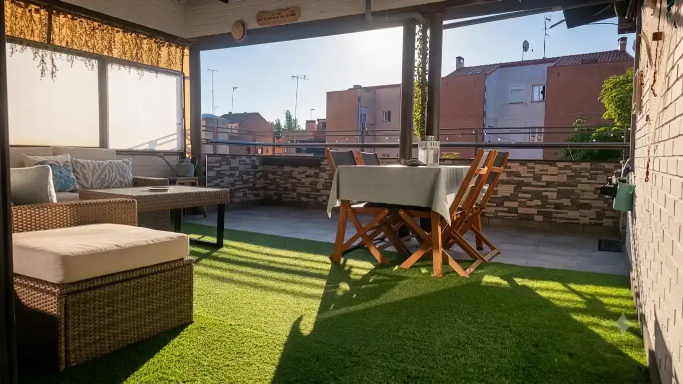 Terrassa de Dúplex en venda en Majadahonda amb Aire condicionat, Piscina i Balcó