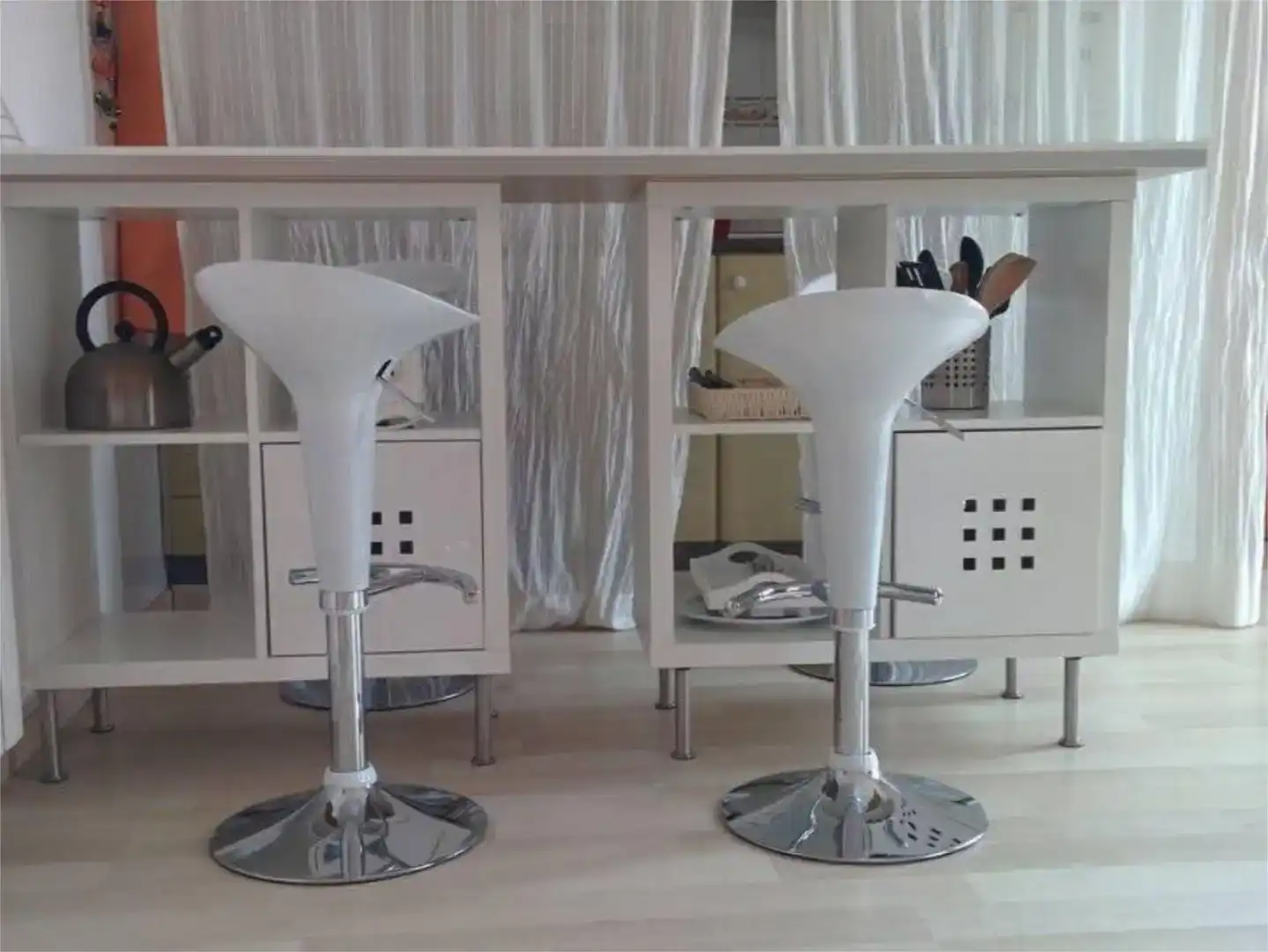Küche von Wohnung zur Miete in  Palma de Mallorca mit Klimaanlage