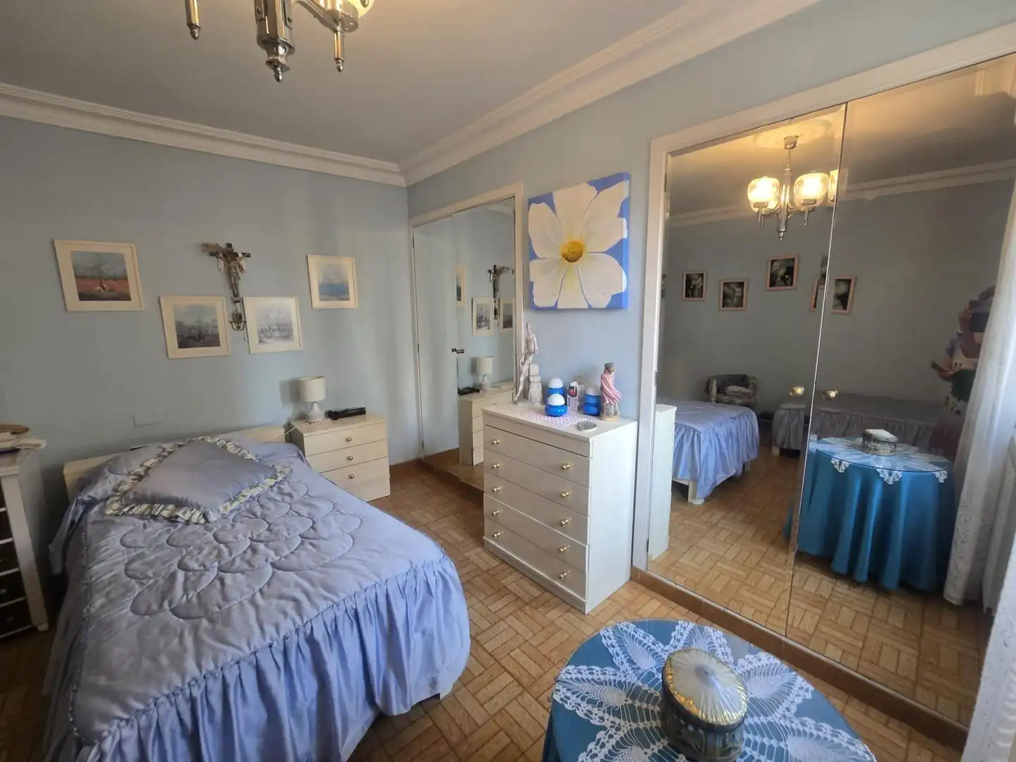 Bedroom of Flat for sale in  Palma de Mallorca  with Heating, Furnished and Balcony