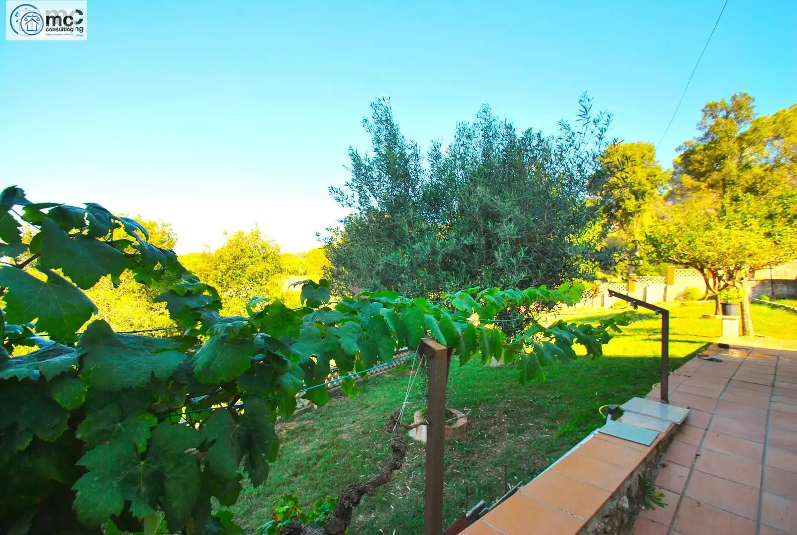 Jardín de Casa o chalet en venta en Vallromanes con Calefacción, Jardín privado y Terraza