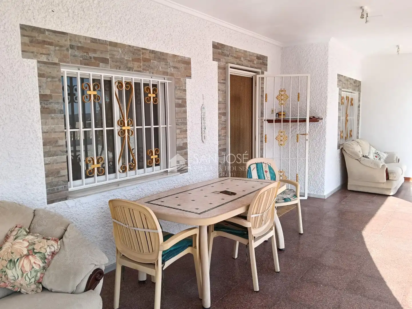 Terraza de Casa o chalet en venta en Aspe con Aire acondicionado, Calefacción y Jardín privado