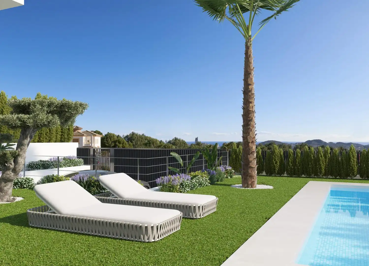 Chalet con piscina en venta en Golf Bahía, imagen 3