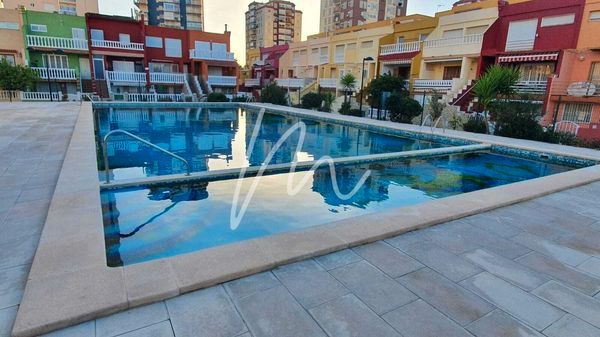 Swimming pool of Flat for sale in La Pobla de Farnals  with Air Conditioner, Private garden and Terrace